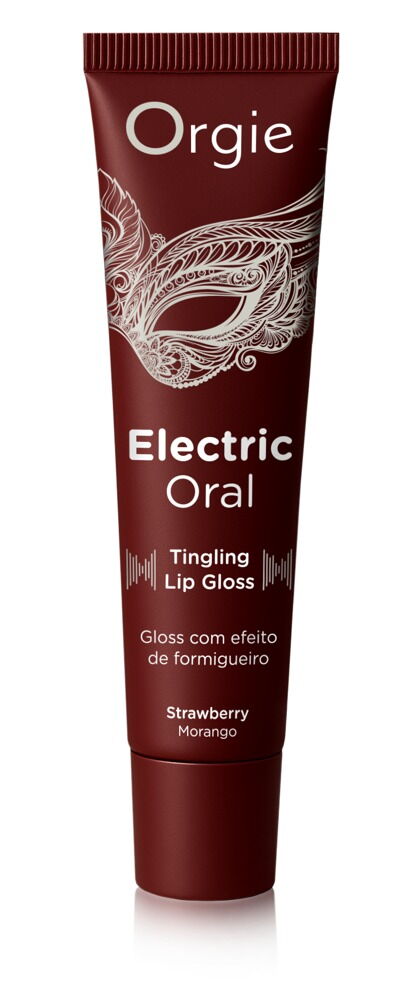 Lipgloss "Electric Oral“ med jordbærsmag