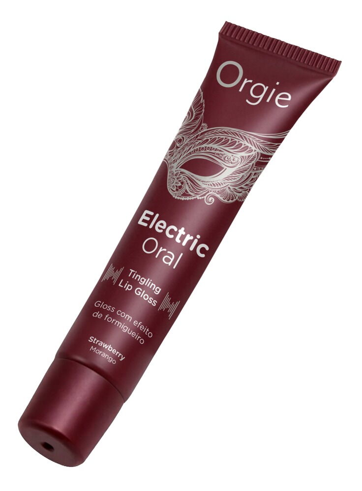 Lipgloss "Electric Oral“ med jordbærsmag