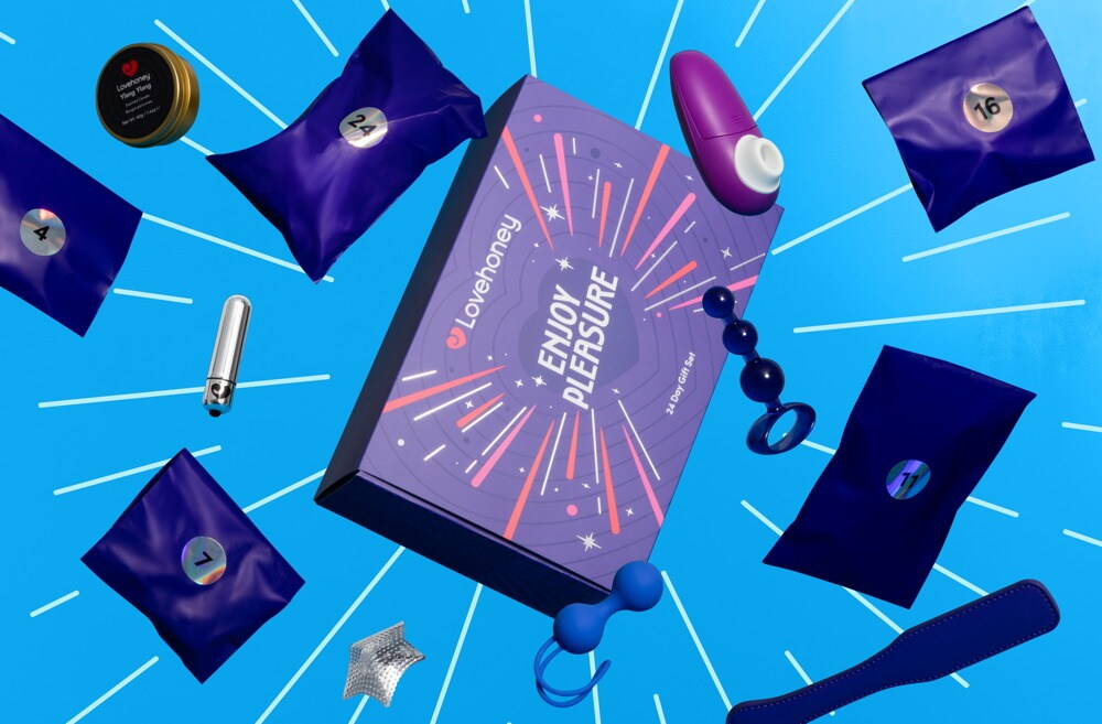 Erotisk julekalender "Enjoy Pleasure" inklusive Womanizer Mini 2