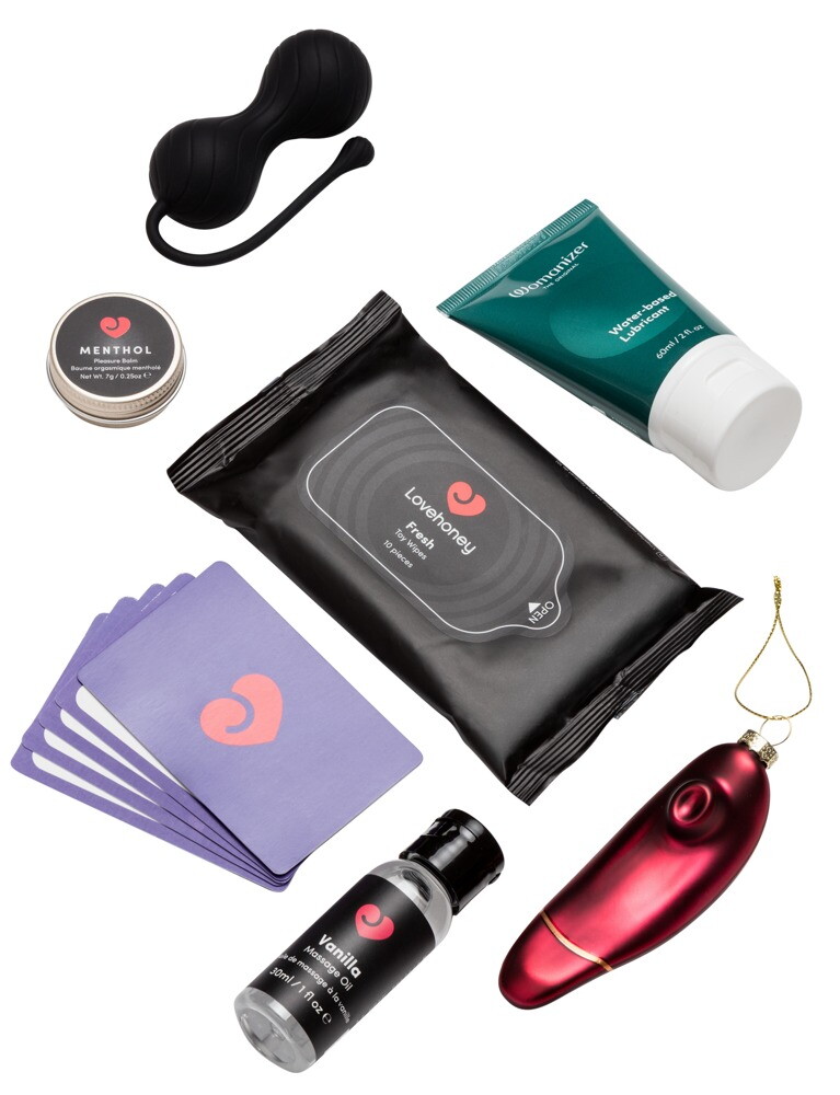 Erotisk julekalender "Couples" inklusive Womanizer Liberty og We-Vibe Sync Lite