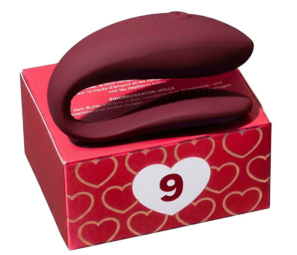 Erotisk julekalender "Couples" inklusive Womanizer Liberty og We-Vibe Sync Lite