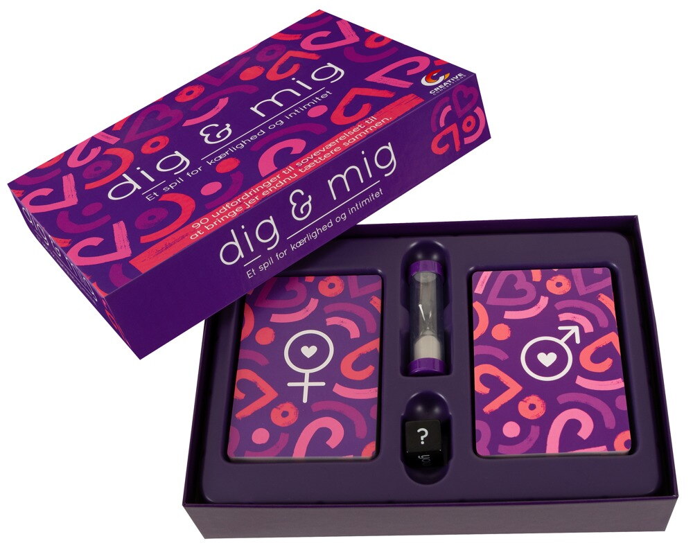 Kortspil "you & me“ for par