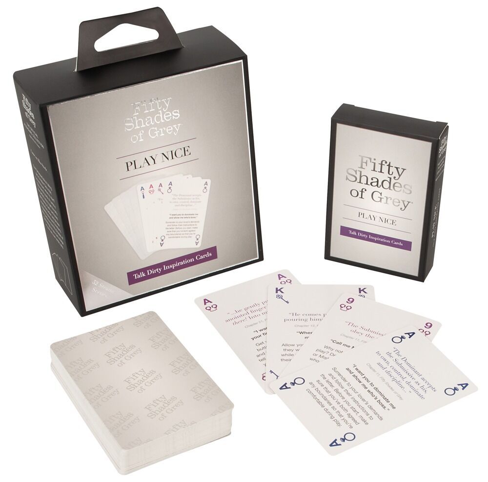 Kortspil Play Nice Talk Dirty Inspiration Cards
