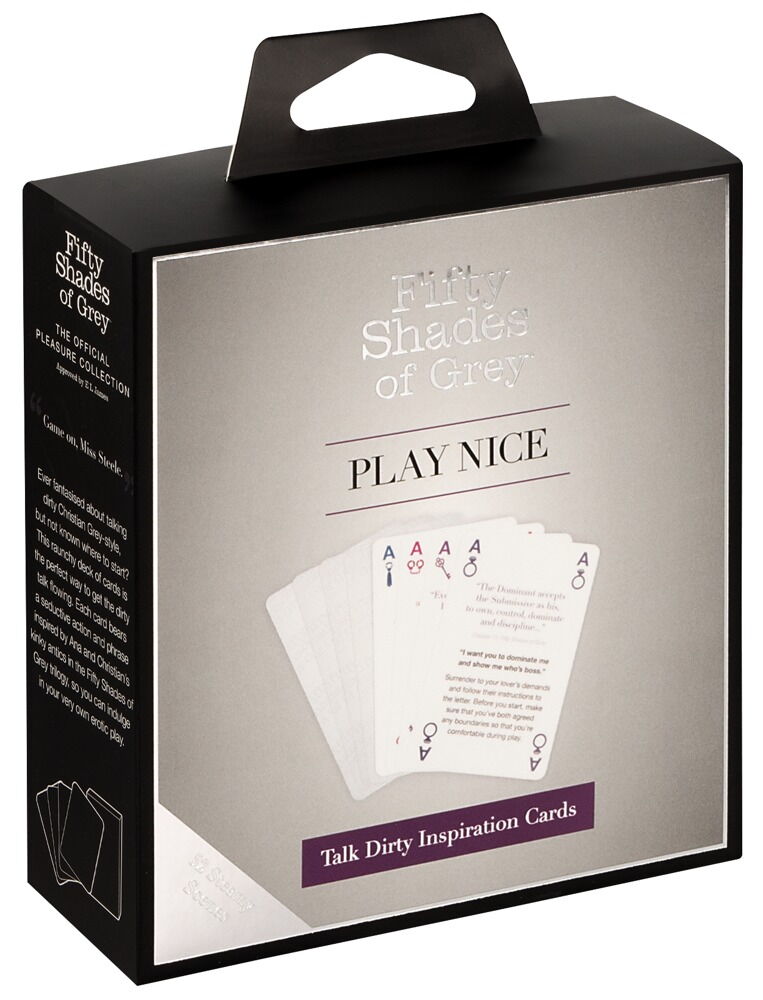 Kortspil Play Nice Talk Dirty Inspiration Cards