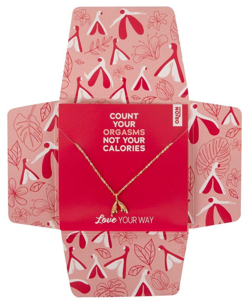 Halskæde med klitoris-vedhæng