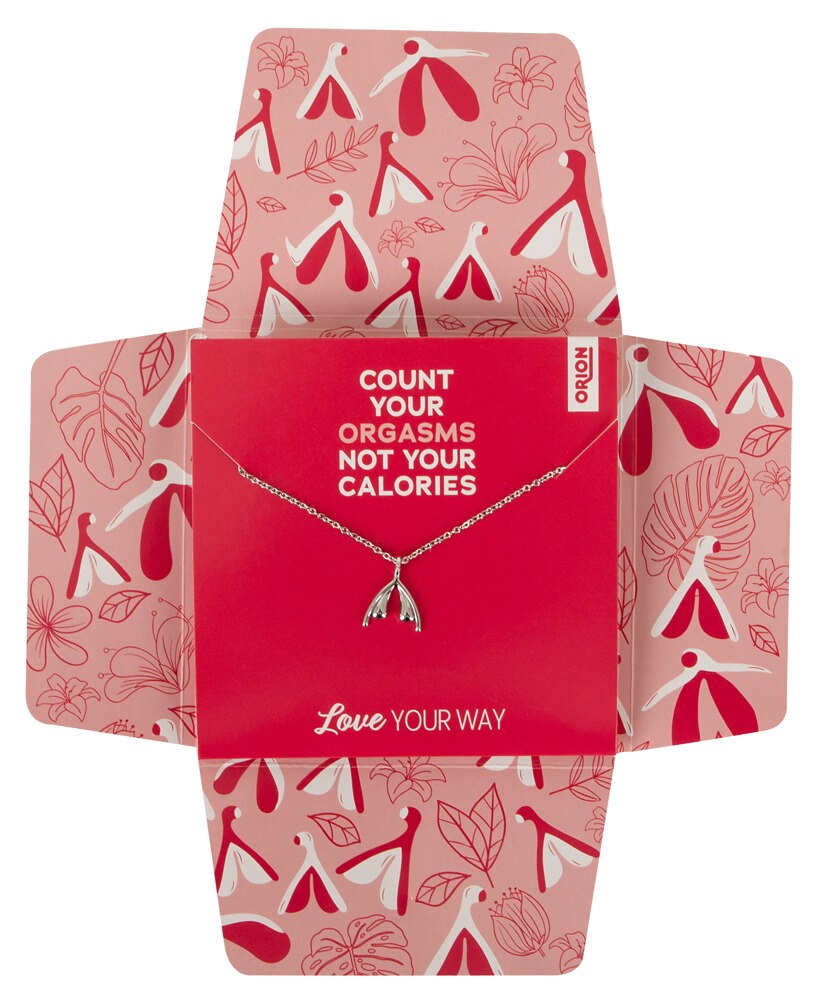 Halskæde med klitoris-vedhæng