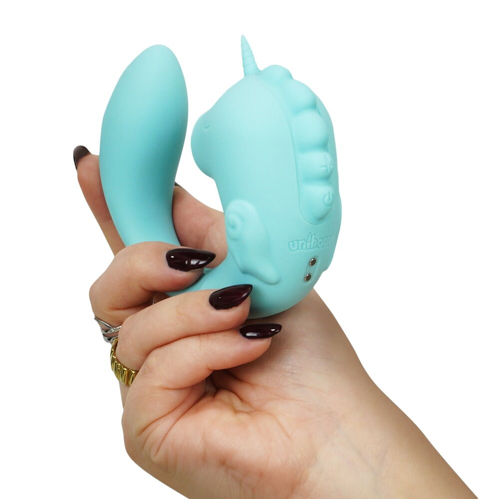 Vibrator "C-Horse Ocean Peak" med klitorisstimulator