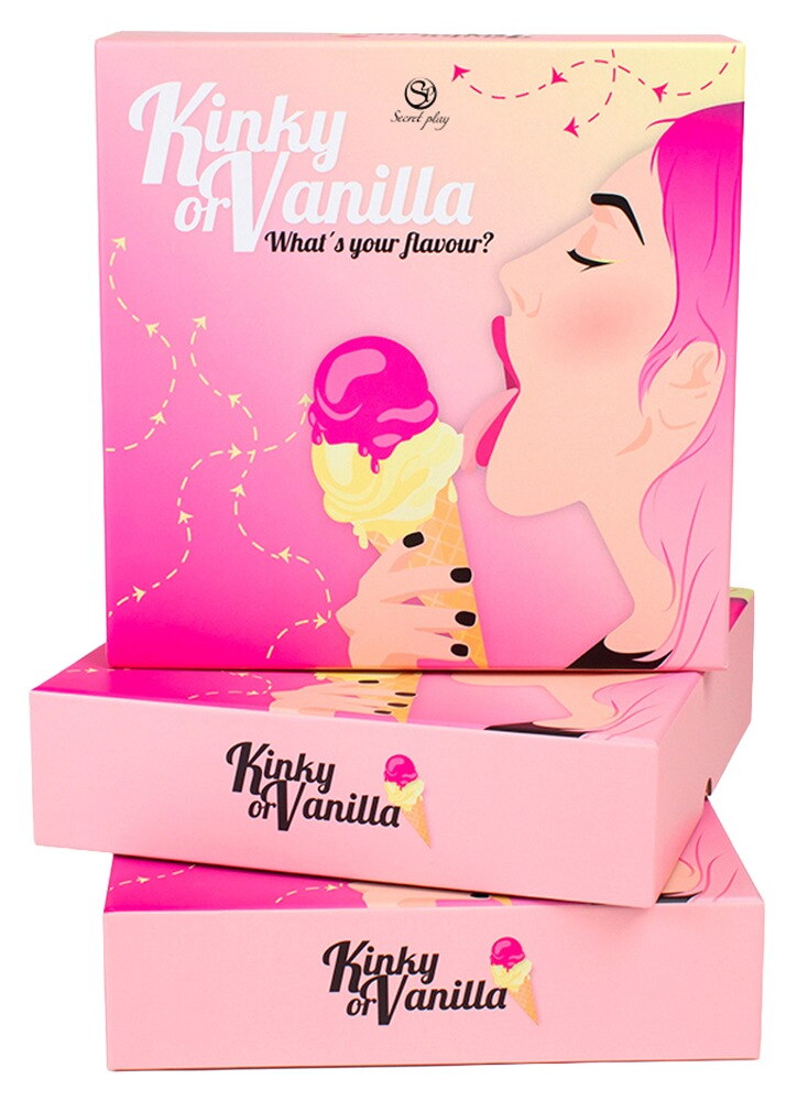 Parspil "Kinky or Vanilla" med frække spørgsmål og udfordringer