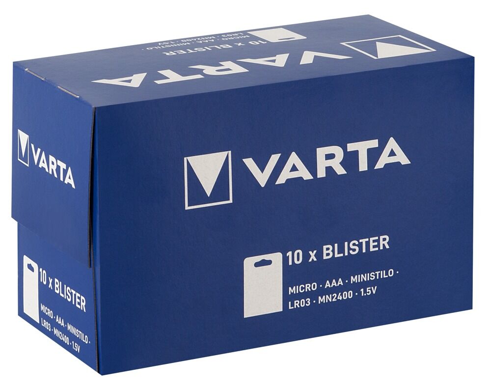 Batteri AAA 10x4er