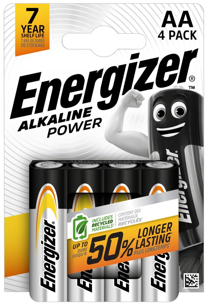 Batterier "Energizer AA" 24 x 4-pak