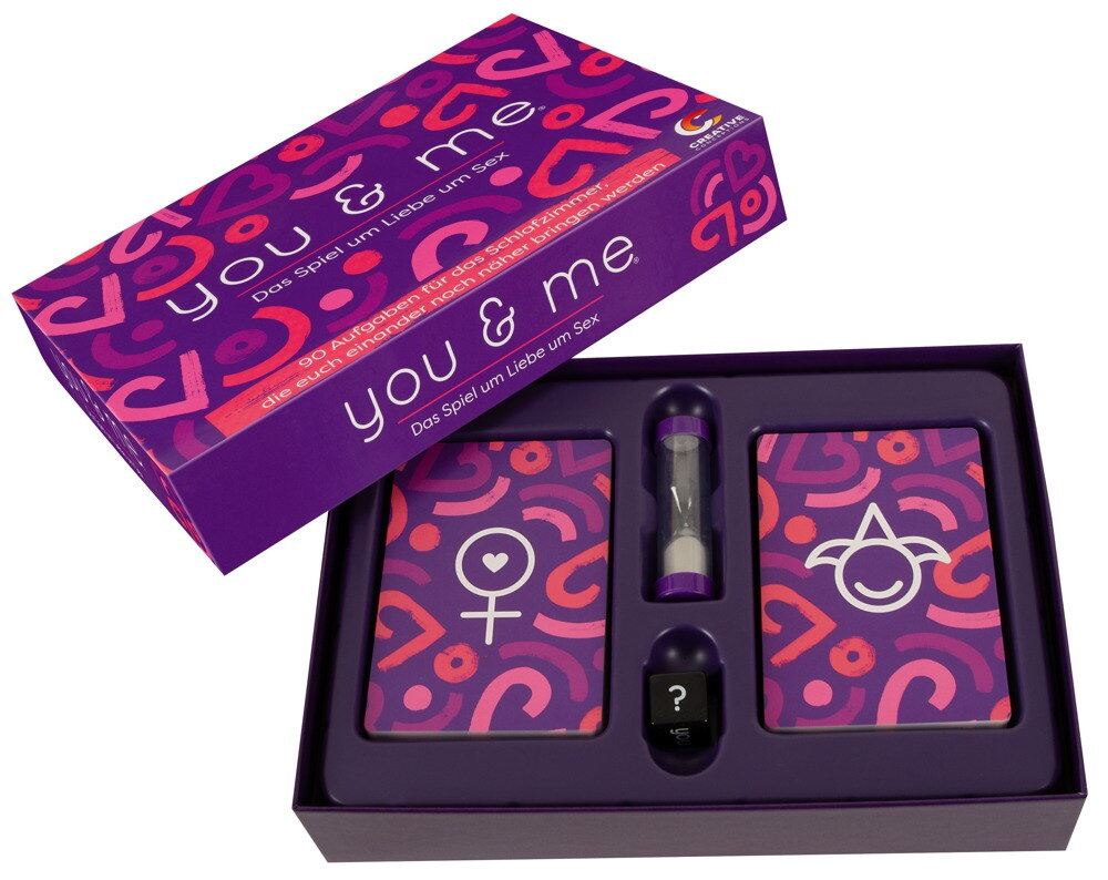 Kortspil "you & me“ for par