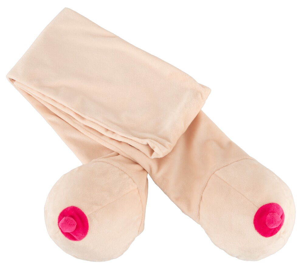 Tørklæde med bryster