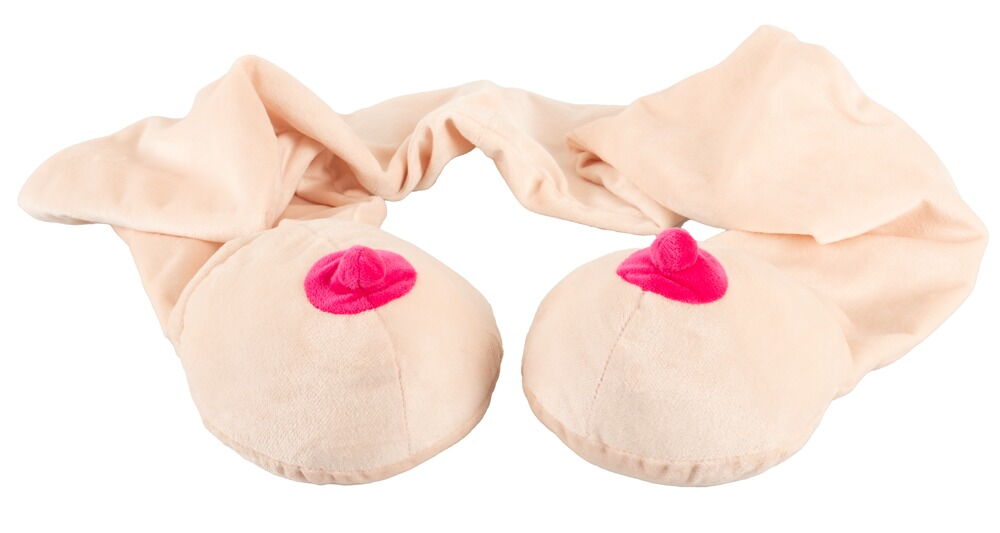 Tørklæde med bryster