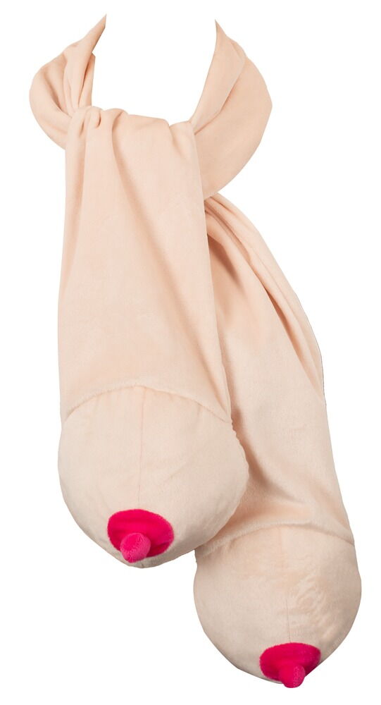 Tørklæde med bryster