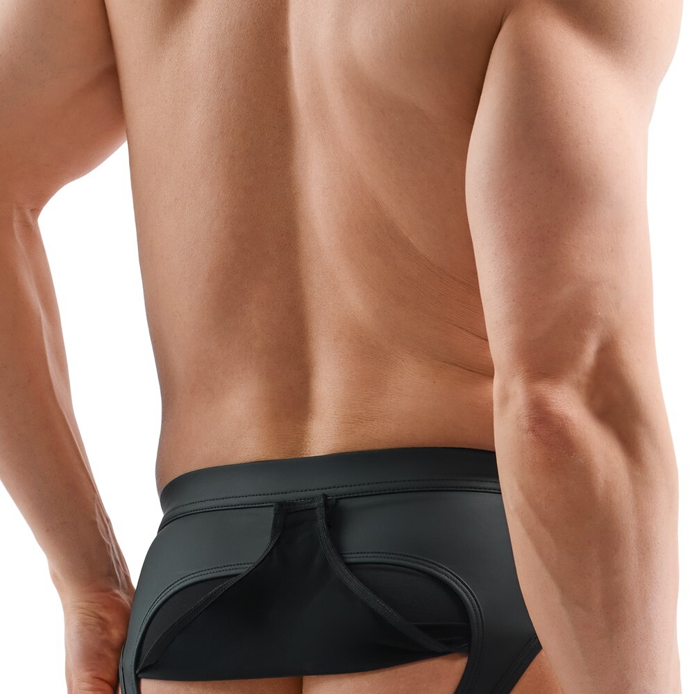 Jocktrusse med opklappelig bagside i mesh