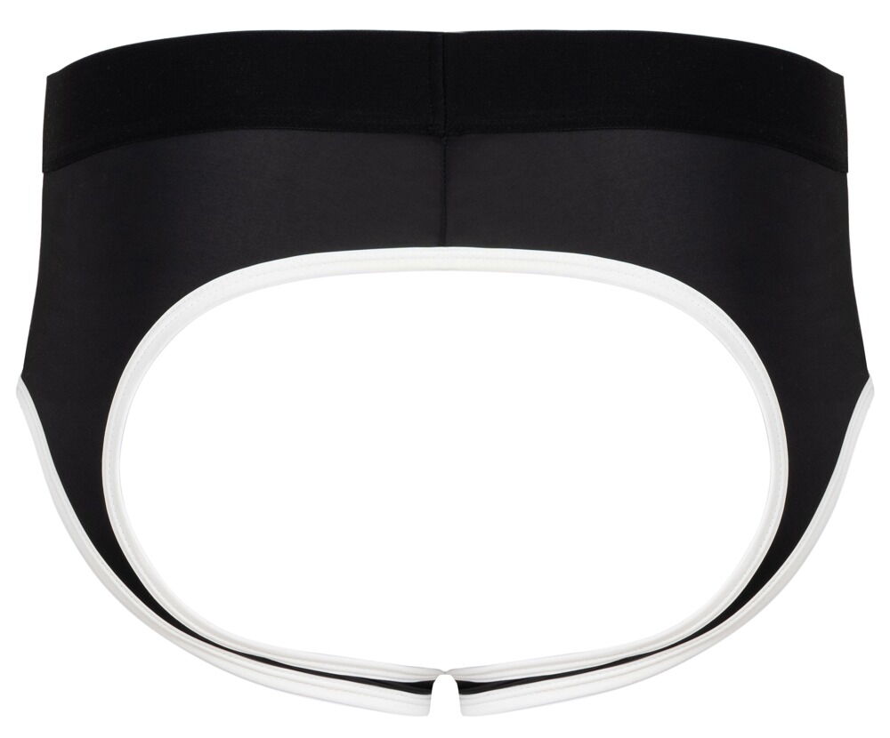 Jockstrap i sporty stil med åben bagdel