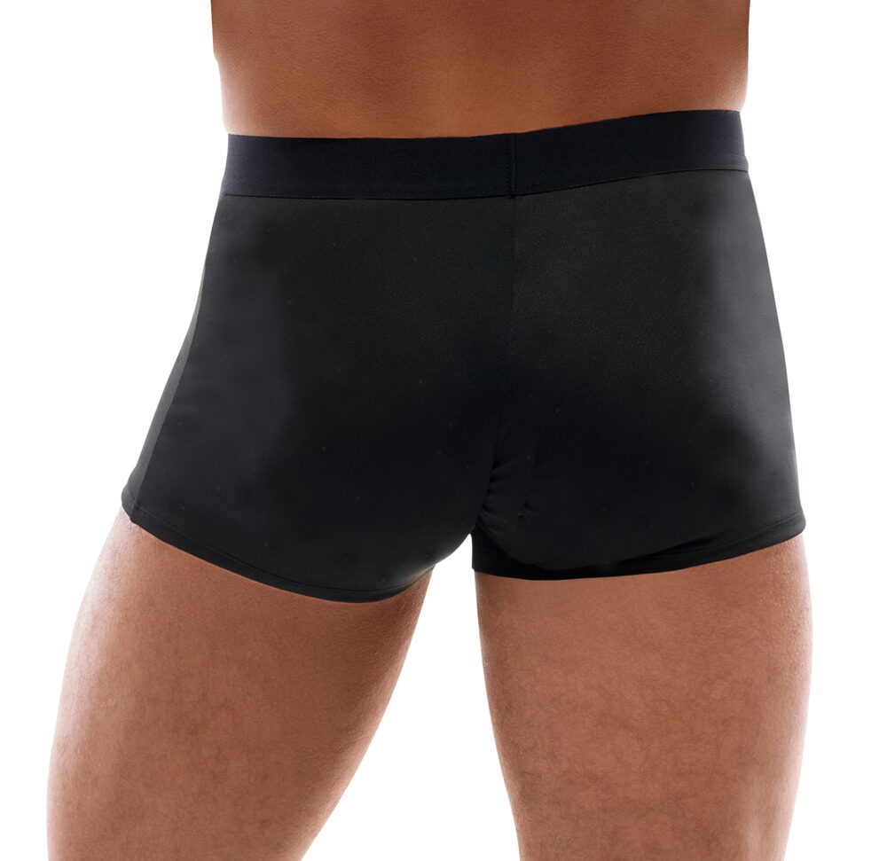 Pants med iriserende rhinsten foran