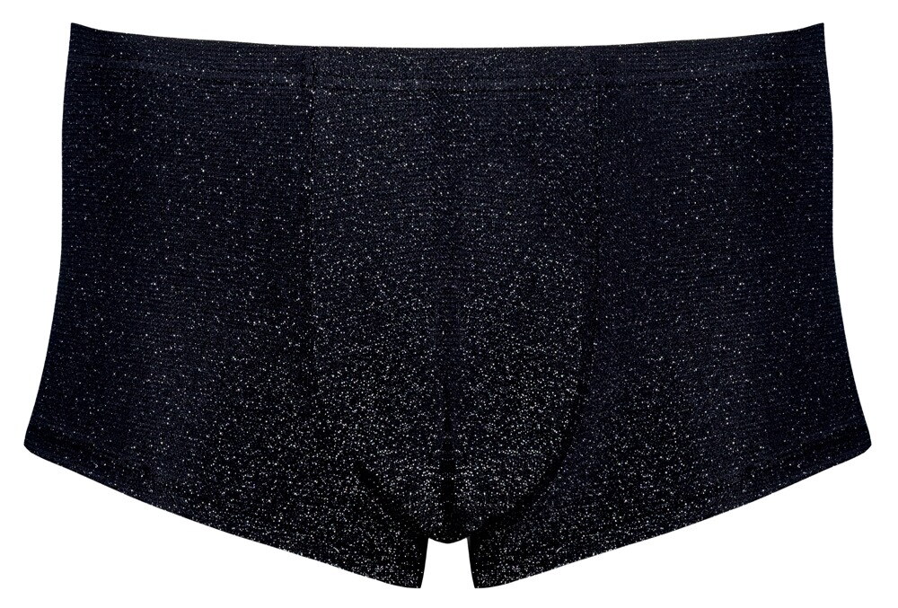 Pants i et skinnende lurex-look