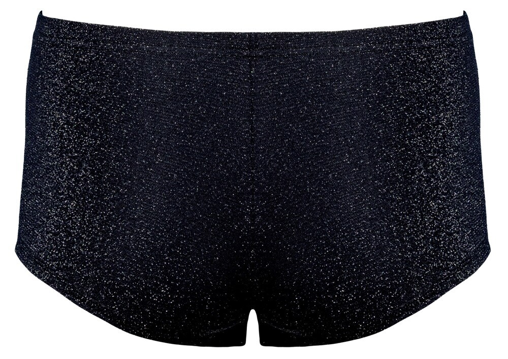 Pants i et skinnende lurex-look