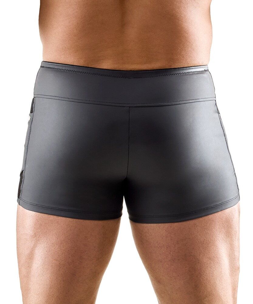 Pants mat look med indsatser af mesh