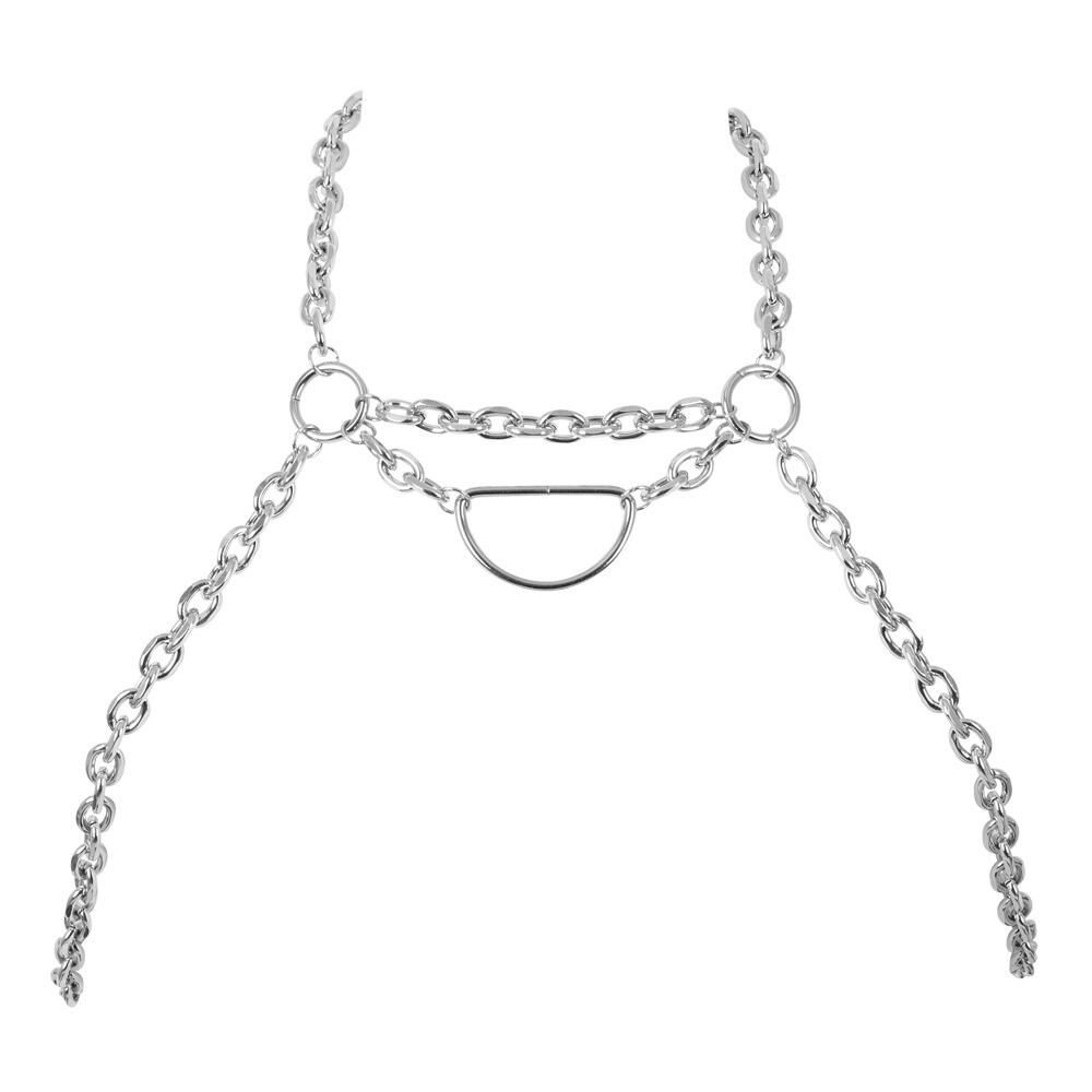 Brystharness lavet af metal