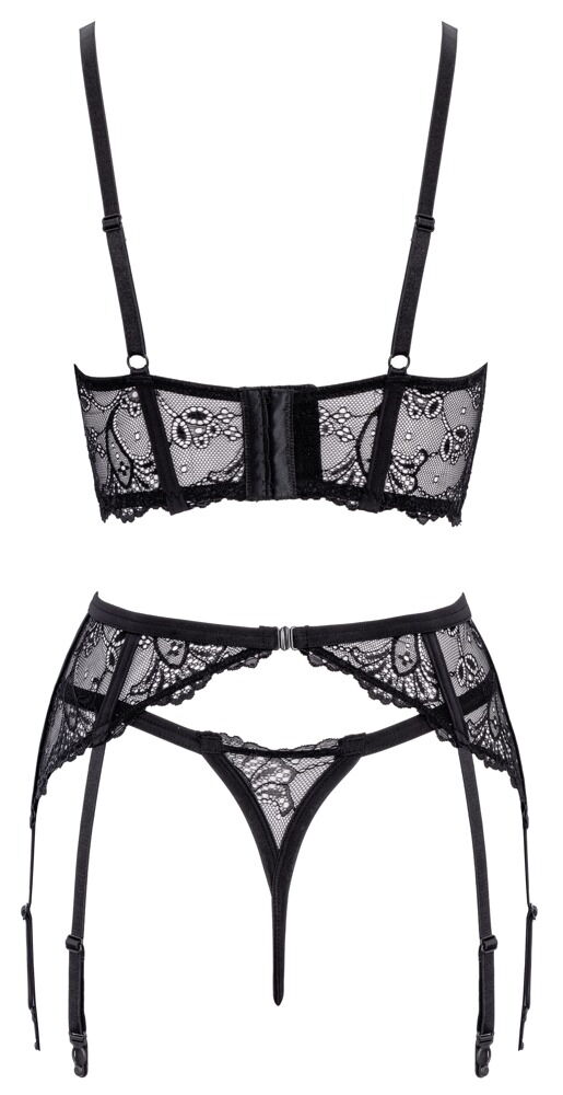 3-delt strømpeholder-sæt