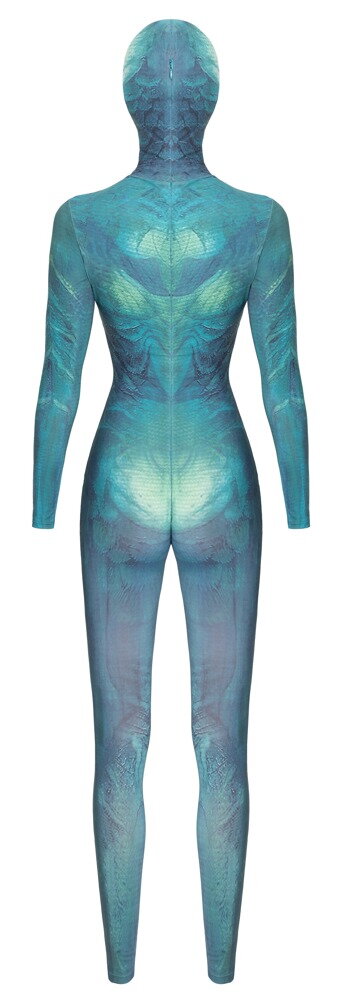 Jumpsuit "Beasty" med påsyet hovedmaske