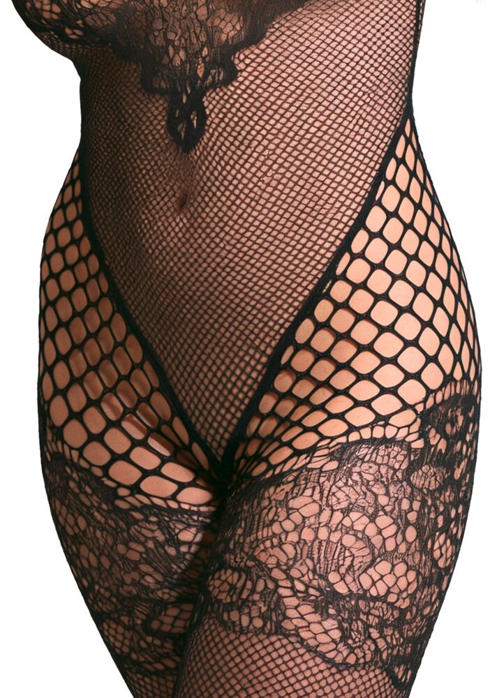 Bundløs net-catsuit