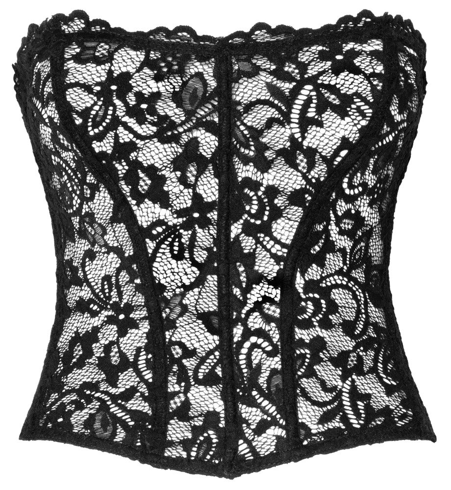 Corsage lavet udelukkende af blød stretch-blonde