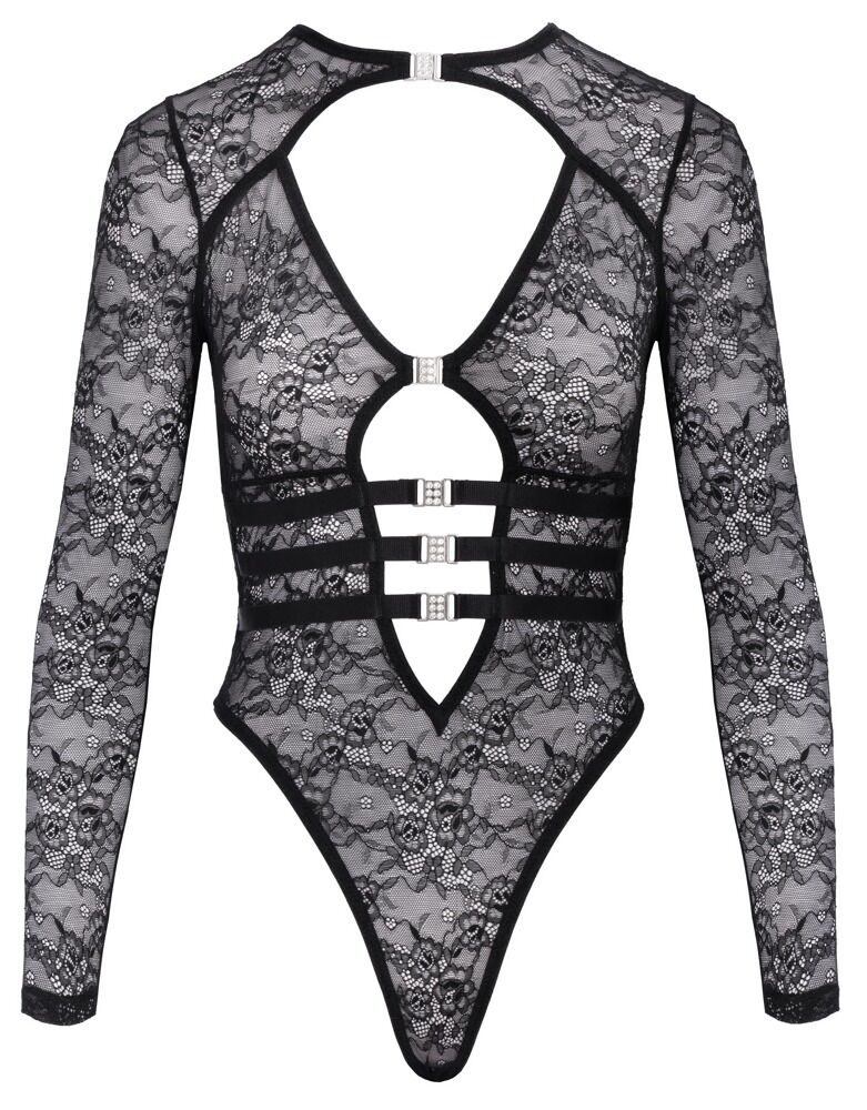 Body fremstillet af blød stretchblonde