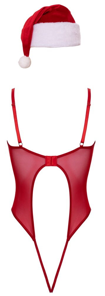Stringbody "X-Mas" inklusive julehue
