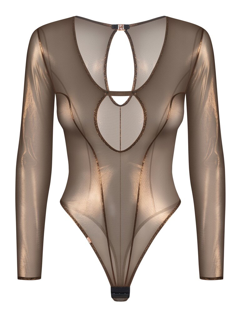 Body "Soranna" i bronzefarvet semi-transparent materiale