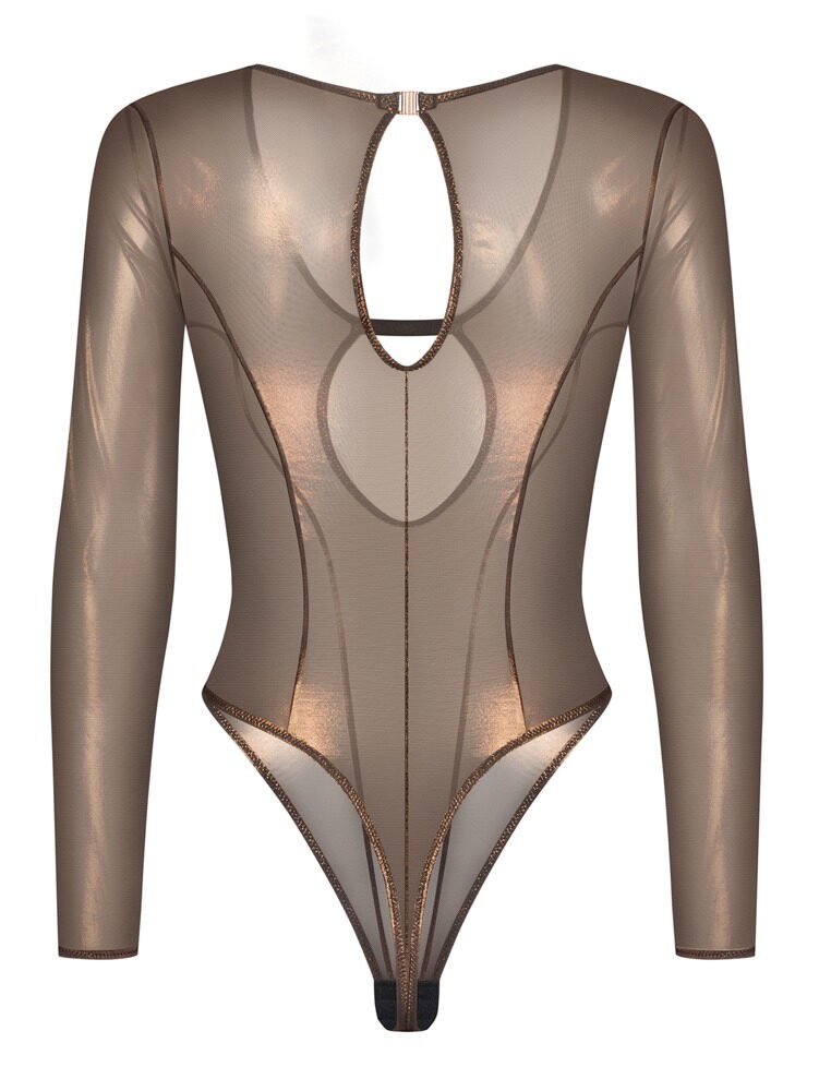 Body "Soranna" i bronzefarvet semi-transparent materiale