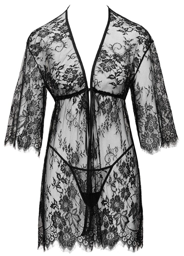 Kimono inklusive g-streng