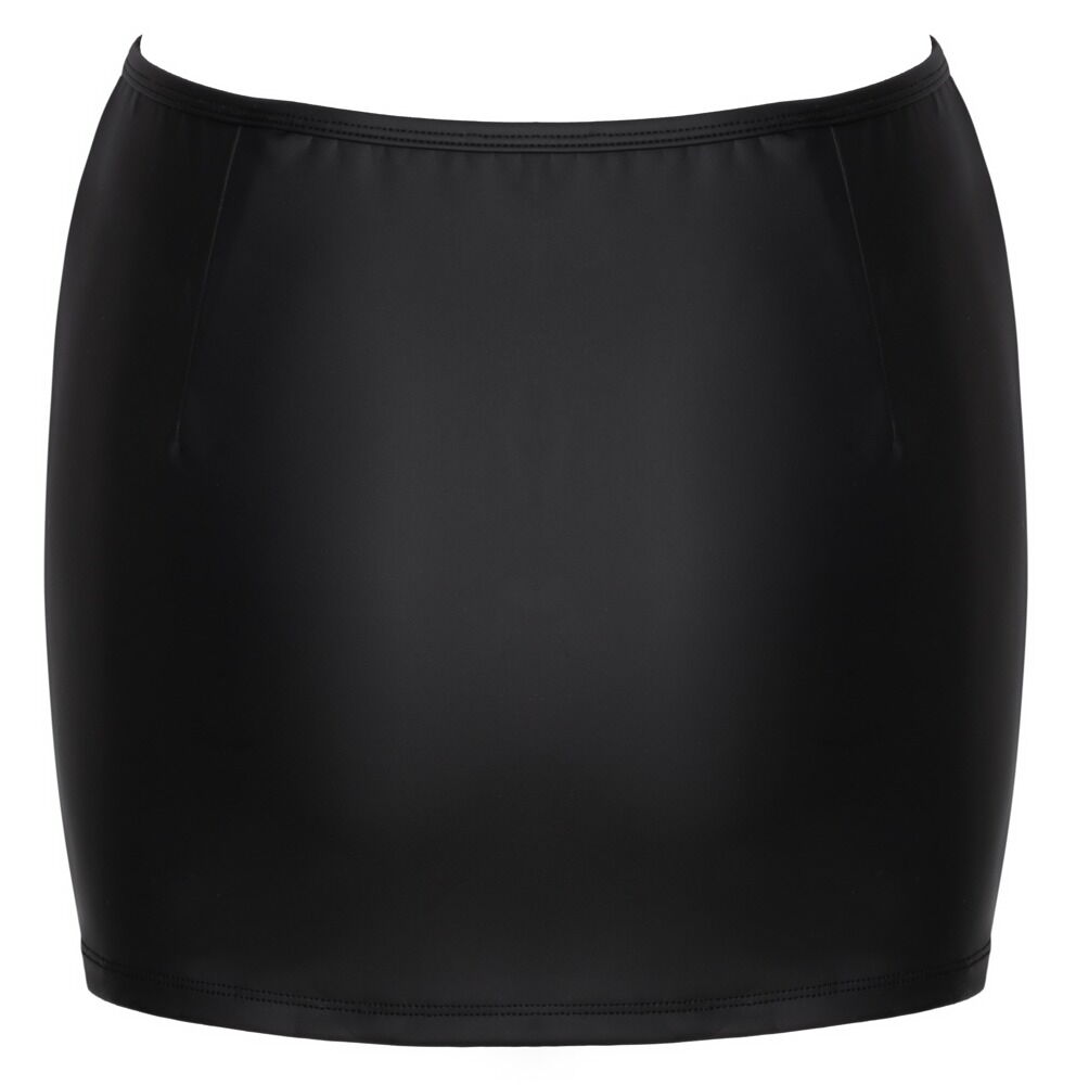Mininederdel i et mat look
