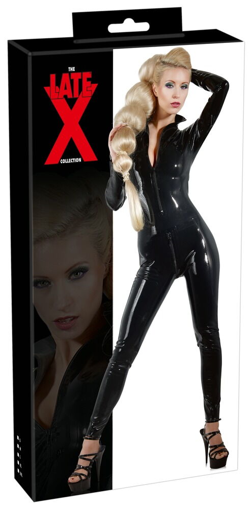 Latex catsuit