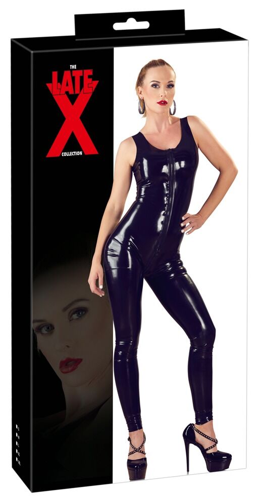 Latex catsuit