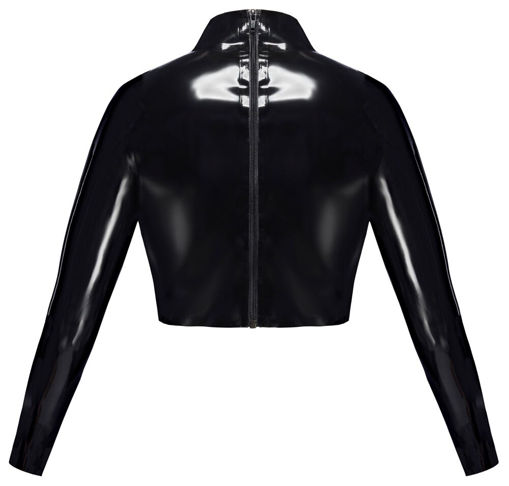 Latex-skjorte brystfri