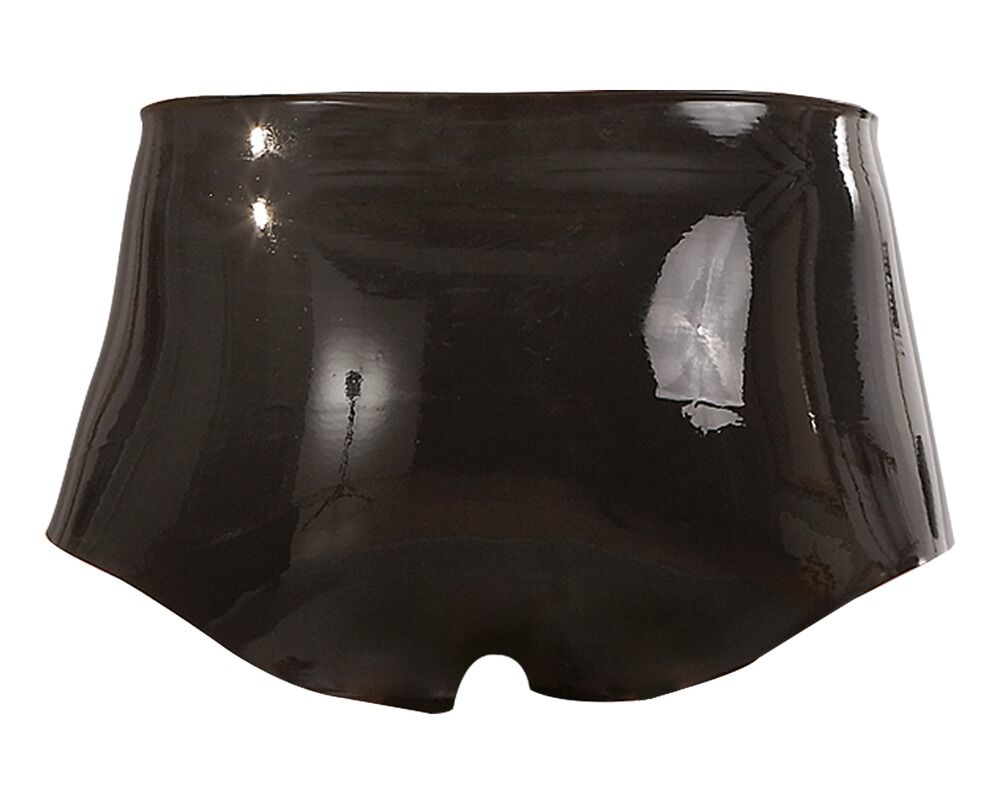 Pants ud af latex, med penishylster