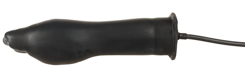 Oppustelig dildo i form af en hånd