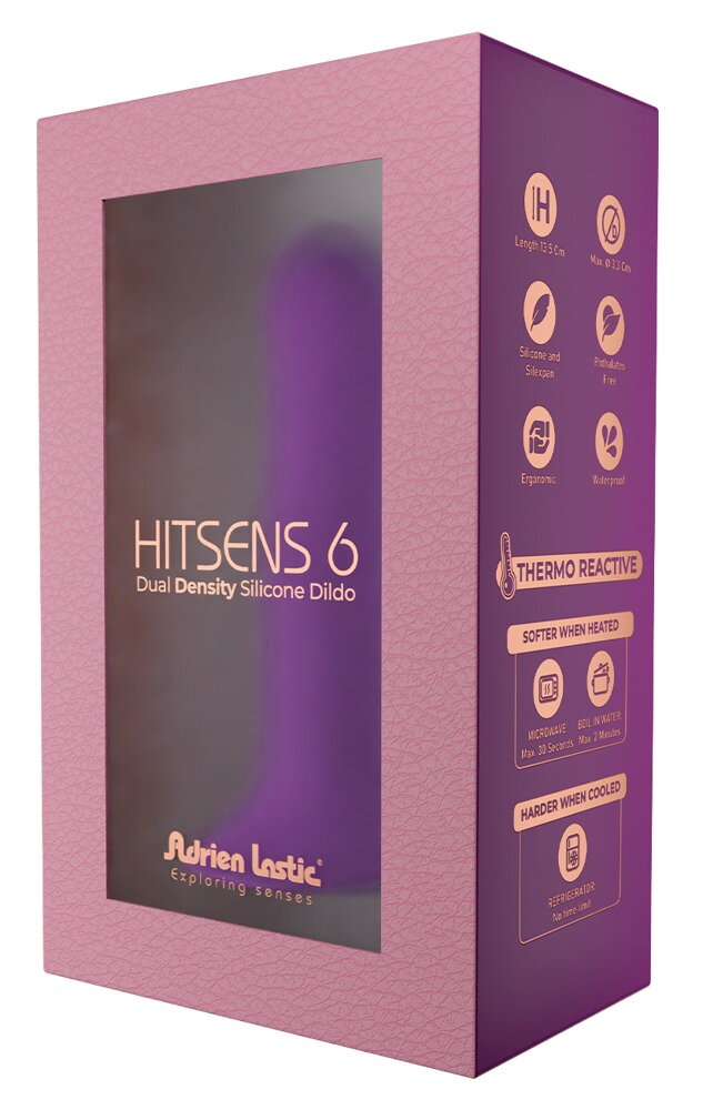 Dildo Hitsens 6 lavet af silexpan