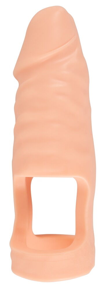 Testikelring "Ball Stretcher" med naturlig dildo