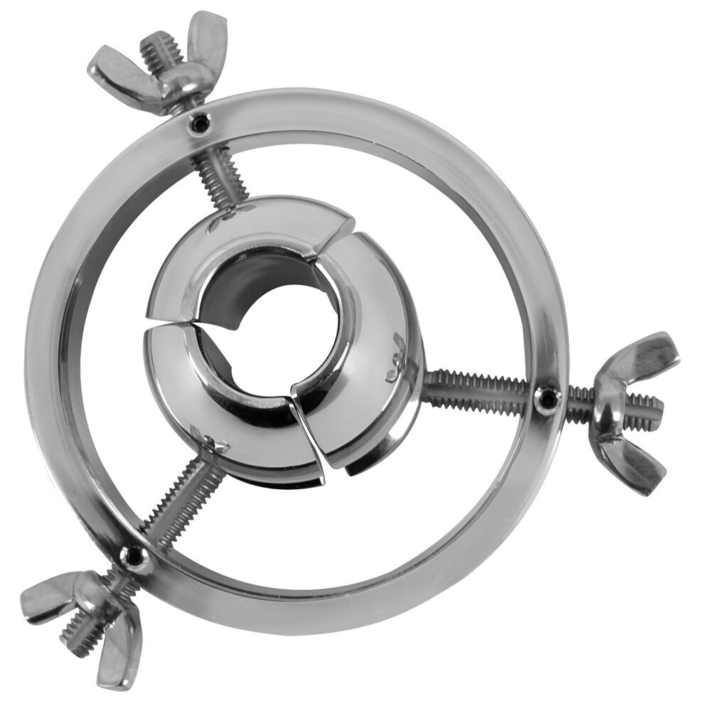 Analplug "Anal Spreader" af rustfrit stål, hul