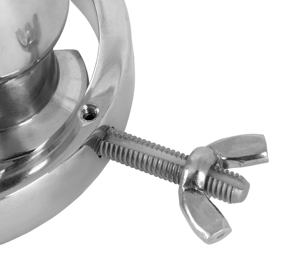 Analplug "Anal Spreader" af rustfrit stål, hul