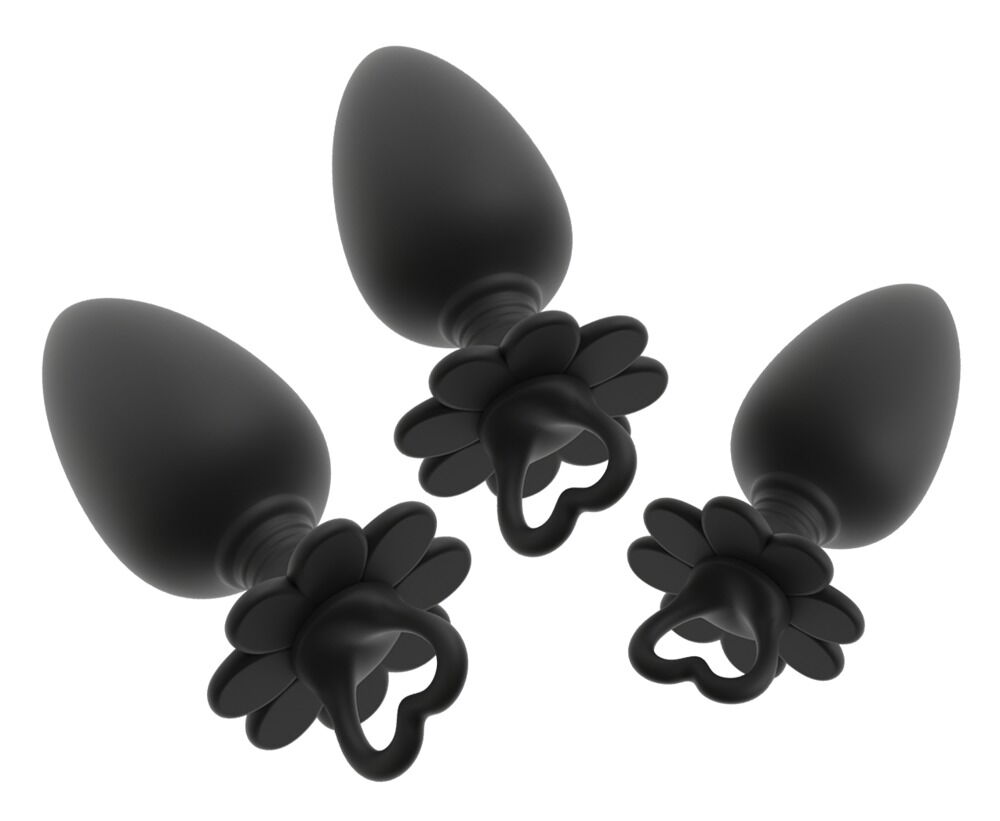 3-delt analplug-sæt