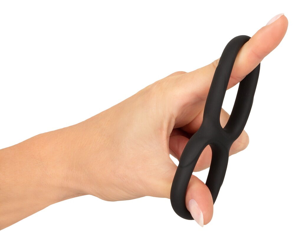 Penisring "Double" fremstillet af flydende silikone