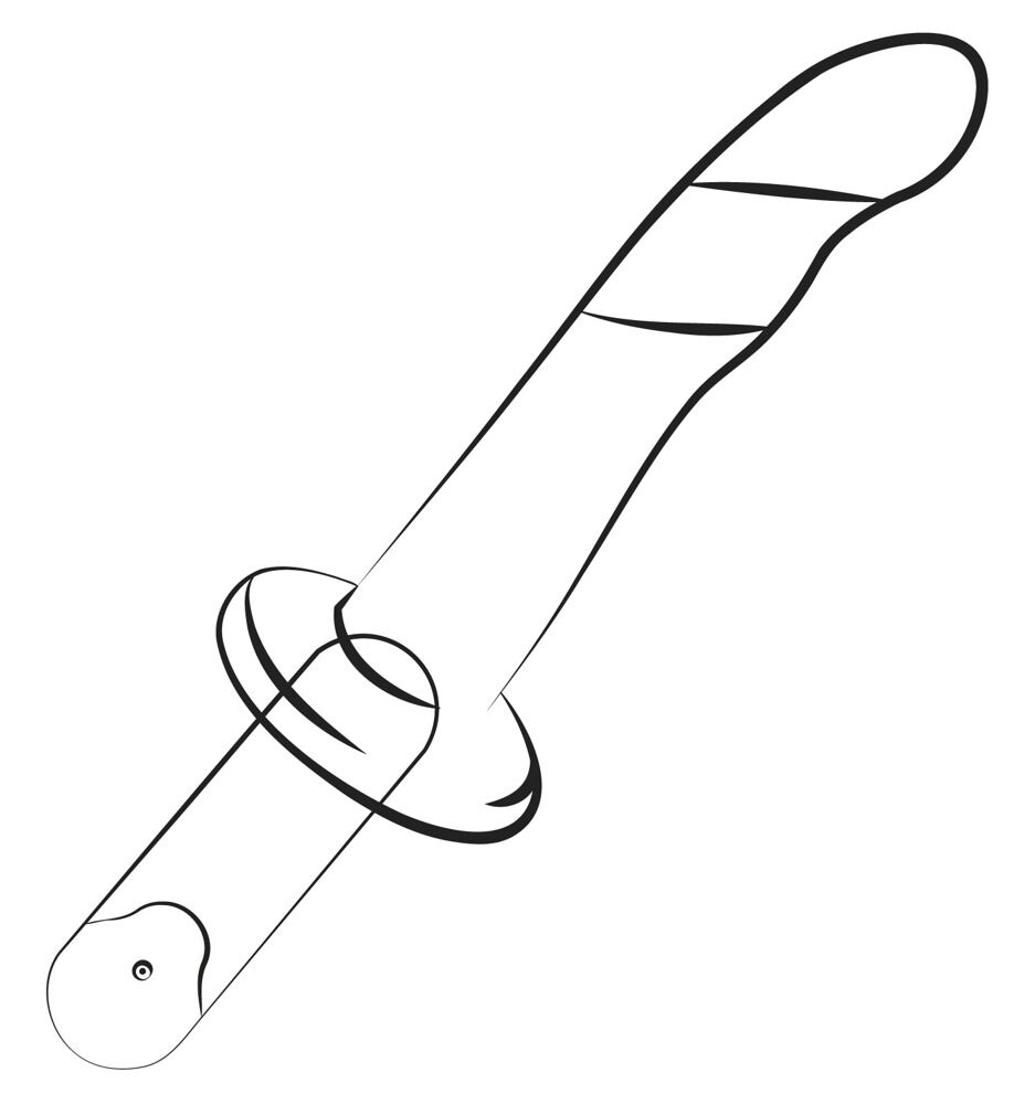 Dildo "Dizi" med stærk sugefod