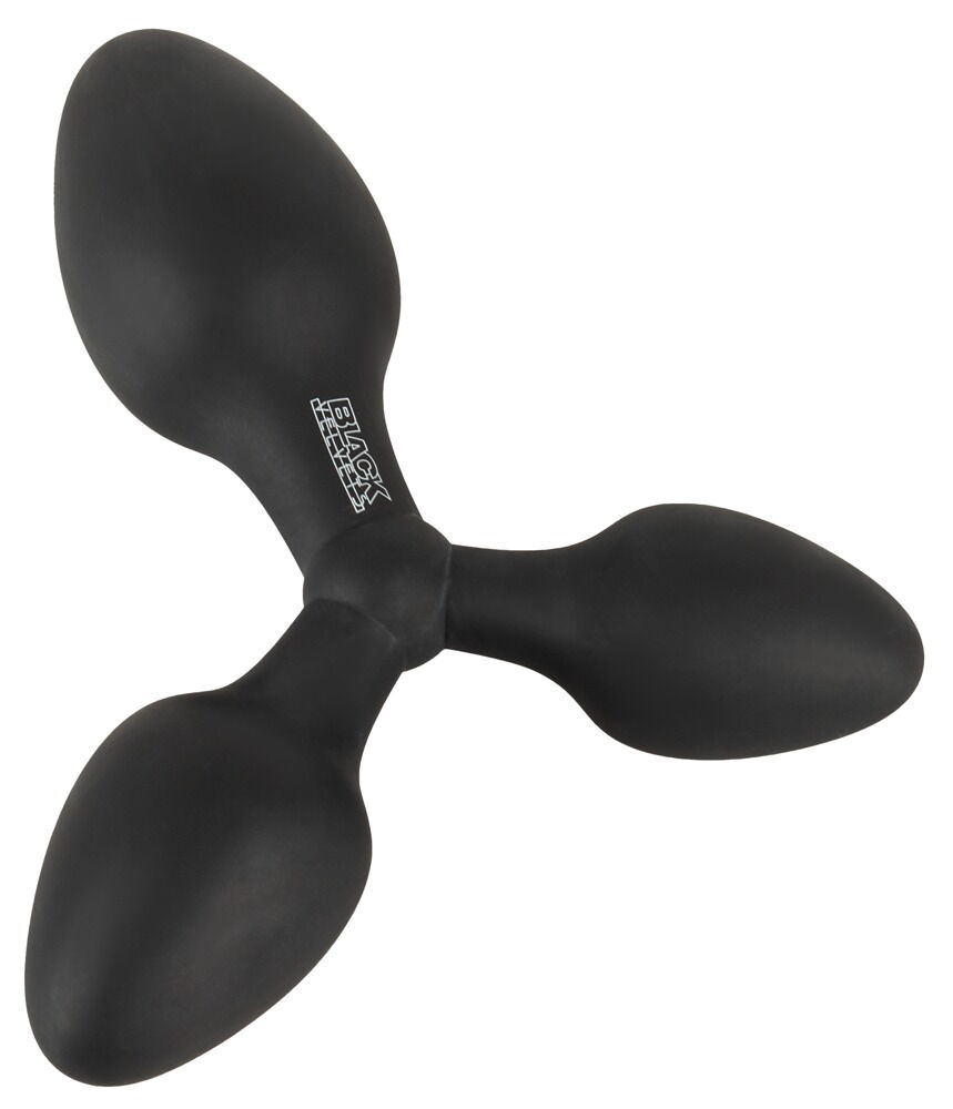 Buttplug "Training triple butt plug" af silikone