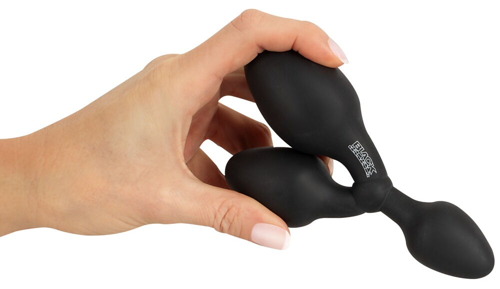 Buttplug "Training triple butt plug" af silikone