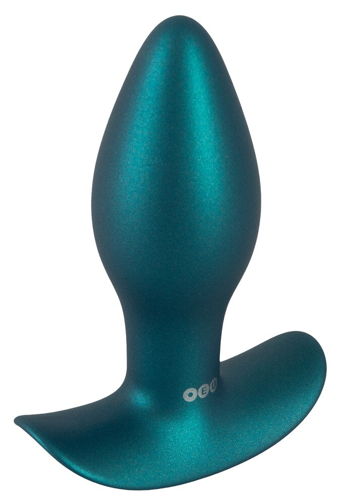 Butt Plug "Metallic" lavet af silikone